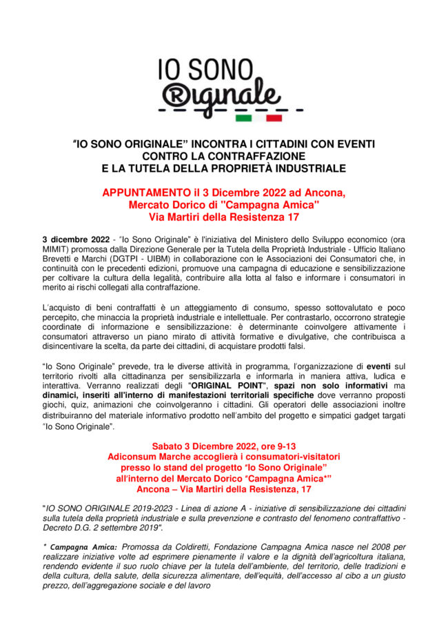 Comunicato-stampa-IoSonoOriginale_Ancona_logo